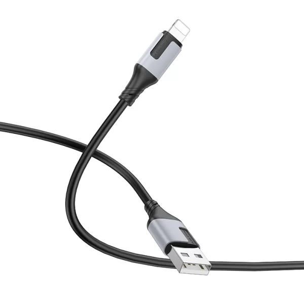 Cablu Borofone BX101 Creator charging data cable iP (1m) [Black]
